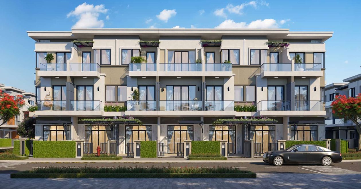Thiết Kế Nhà Phố Iris Risidence Cần Giuộc