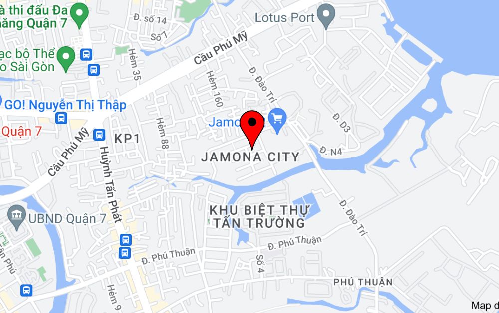 Vị Trí Đắc Địa Khu Dân Cư Jamona City Quận 7